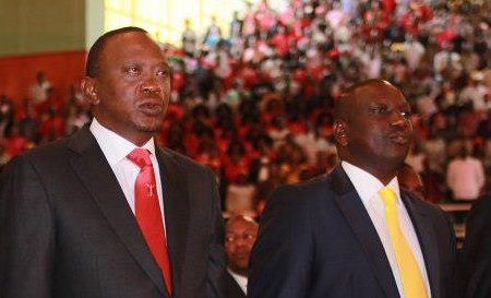 Kenyatta sworn in as Kenyan president