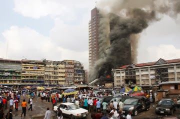 Lagos building collapse kills five