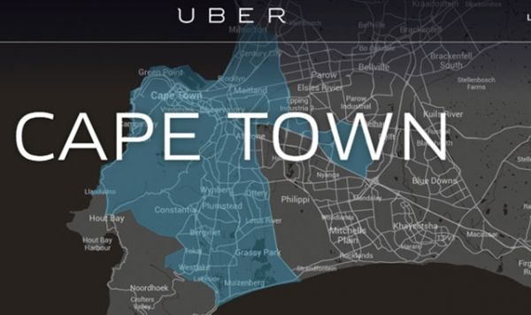 Uber taxis expand in Cape Town