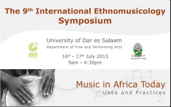 Ethnomusic symposium Dar es Salaam