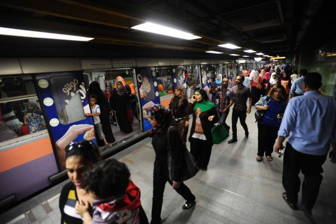 Fines doubled on Cairo metro