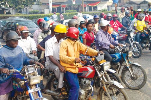 Lagos clamps down on okada motorcyclists