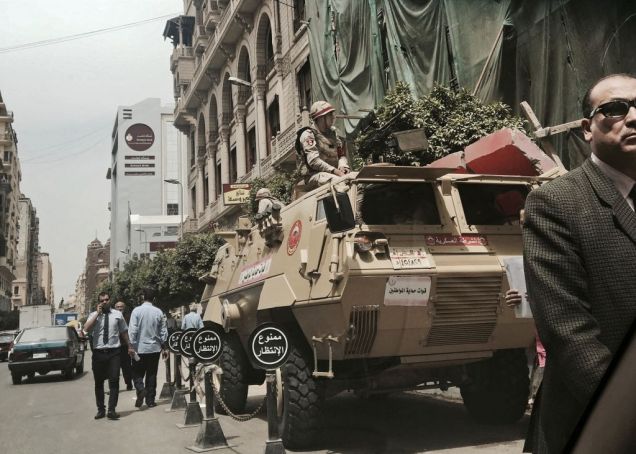 Maximum security around Cairo churches