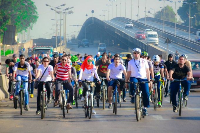 Bike-sharing scheme in Cairo