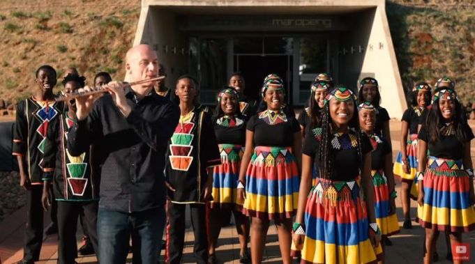 South African choir urging for calm in the fight against coronavirus