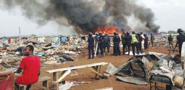 Authorities demolish Accra slum to prevent floods - image 2