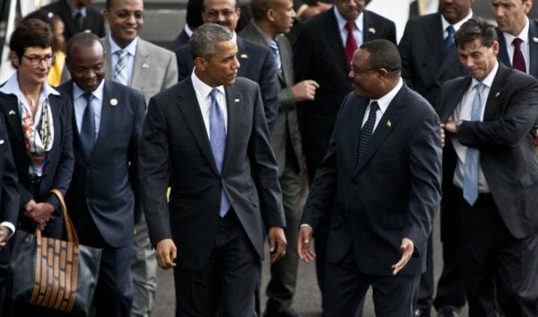 Obama arrives in Addis Ababa - image 3