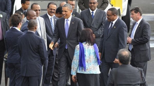 Obama arrives in Addis Ababa - image 2