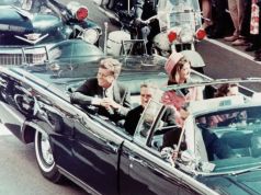 John Fitzgerald Kennedy assassinated on 22 November 1963