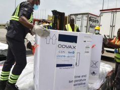 Ghana receives the first doses of the free Covax vaccines