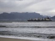 Oil spill in Cape Town