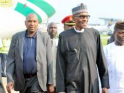 Nigerian president returns to Nigeria