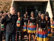 South African choir urging for calm in the fight against coronavirus