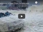 Cape Town covered in sea foam